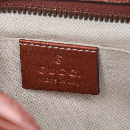 Gucci Metallic Microguccissima Sunshine Disco Crossbody Bag Burnt Orange 6 of 9