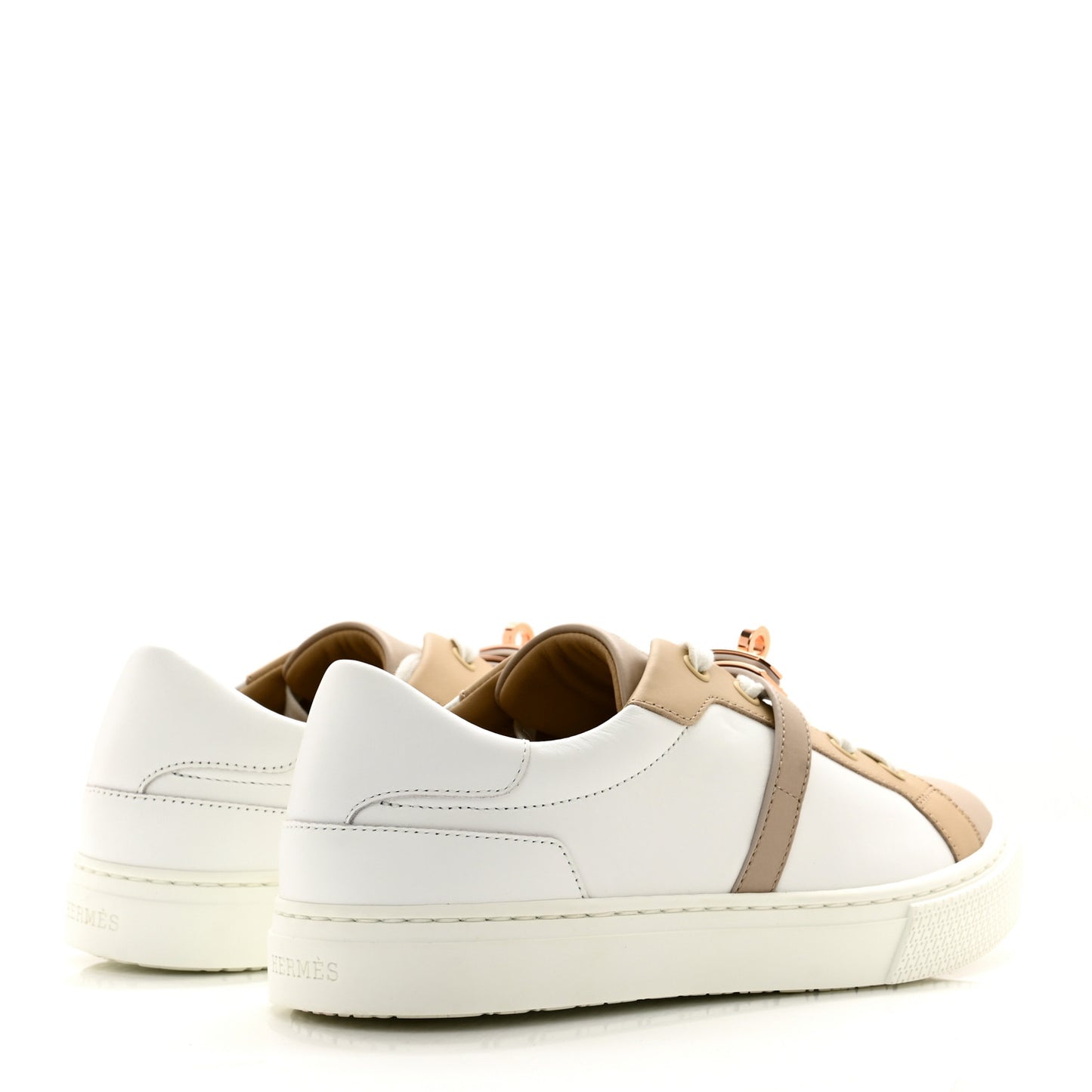 Calfskin Day Sneakers 37.5 Multicolor White