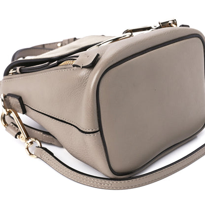 Chloe Suede Calfskin Mini Faye Backpack Motty Grey 10 of 16