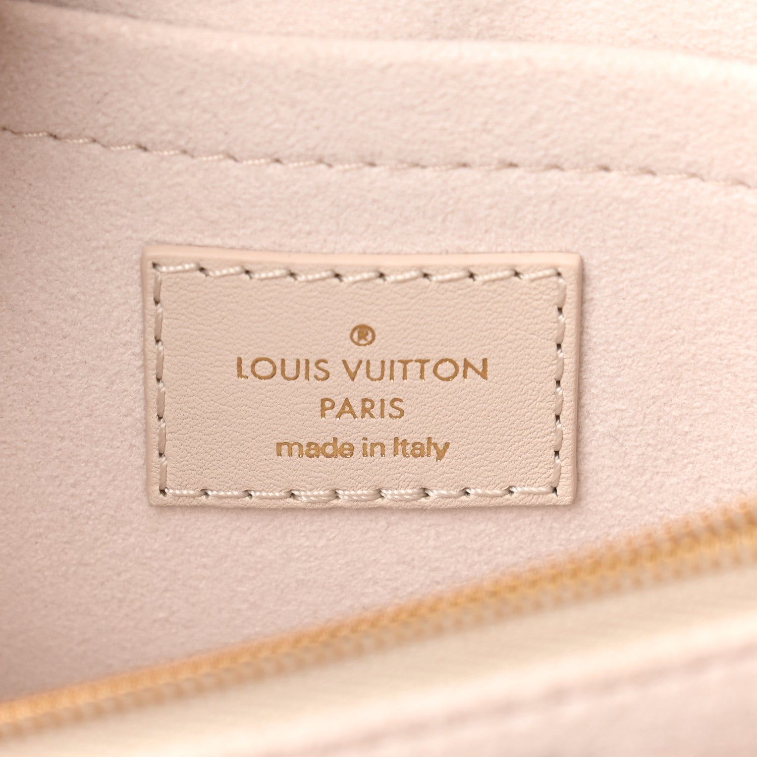 Louis Vuitton Calfskin LV New Wave Chain Bag Ivory 6 of 13