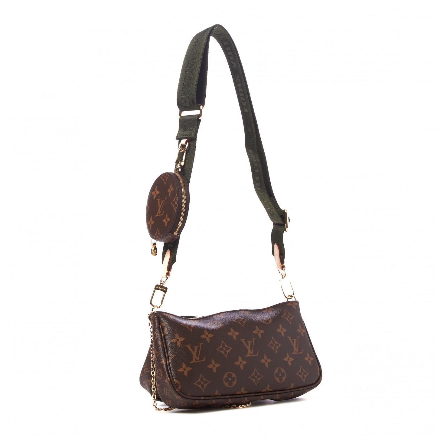 Monogram Multi Pochette Accessories Kaki