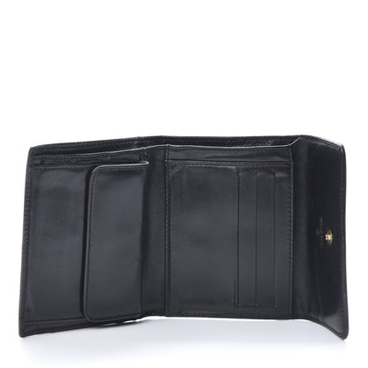 Chanel Caviar Timeless CC Compact Flap Wallet Black 5 of 10