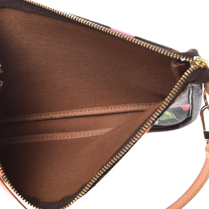 Louis Vuitton Monogram Roses Pochette Accessories 5 of 8