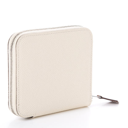 Hermes Epsom Silk'in Compact Wallet Nata 2 of 5