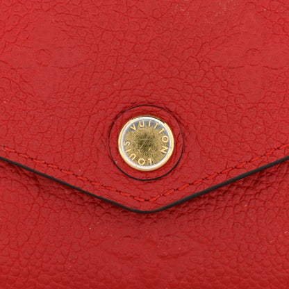 Louis Vuitton Empreinte Compact Curieuse Wallet Cherry 10 of 11