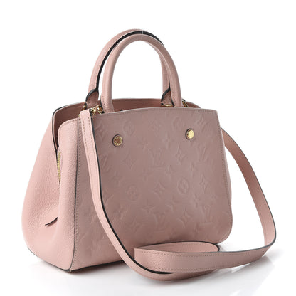 Louis Vuitton Empreinte Montaigne BB Rose Poudre 3 of 10