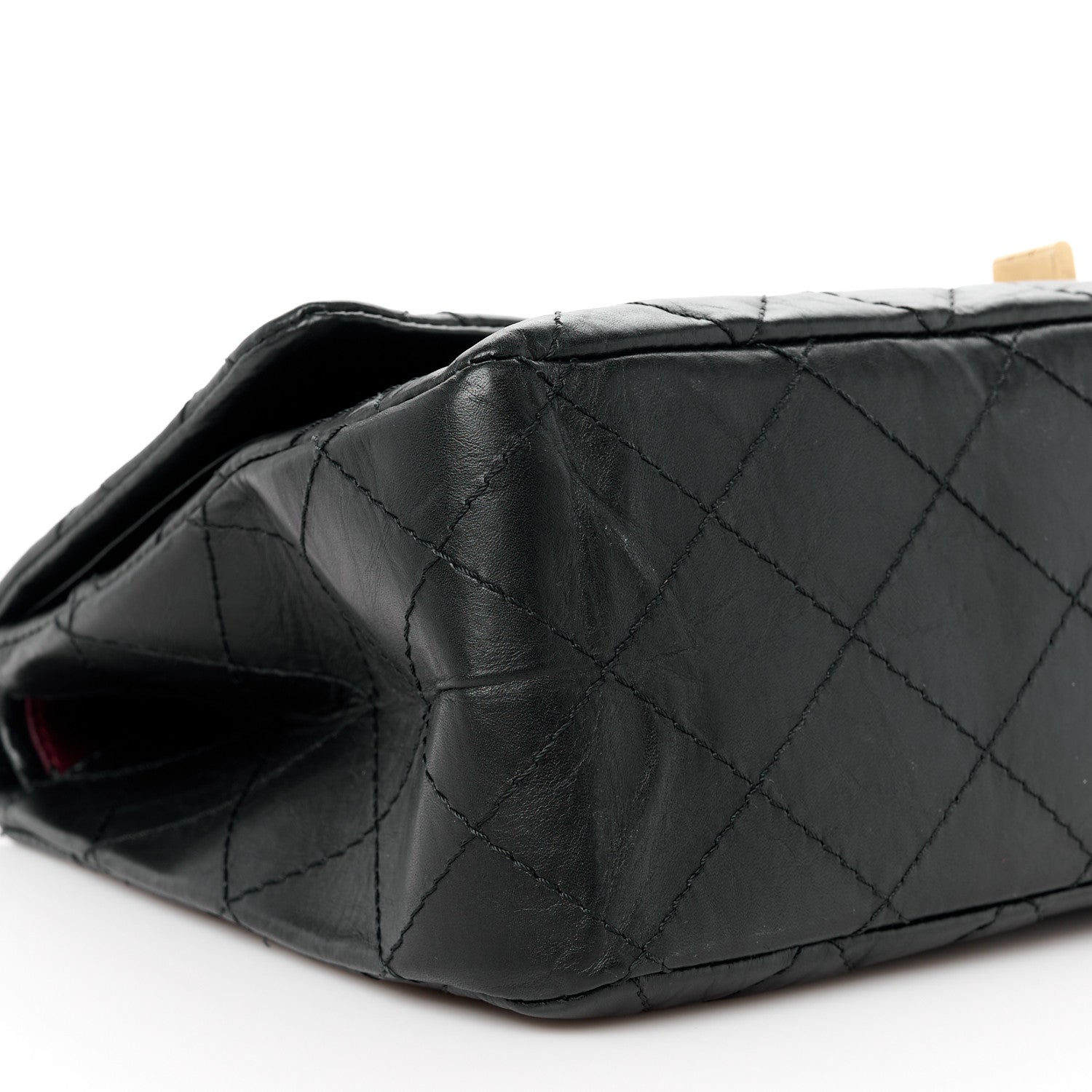 Chanel Aged Calfskin Quilted 2.55 Reissue 227 Flap Black 8 of 13