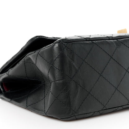 Chanel Aged Calfskin Quilted 2.55 Reissue 227 Flap Black 8 of 13