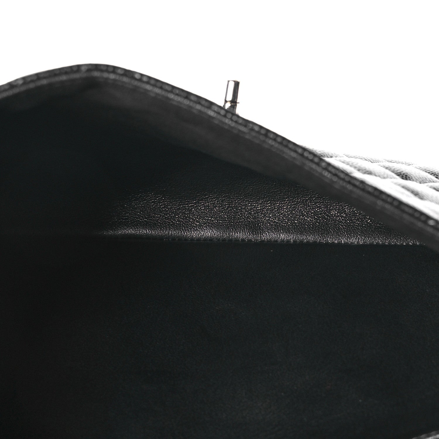 Chanel Caviar Quilted Flap Clutch Black 5 of 7