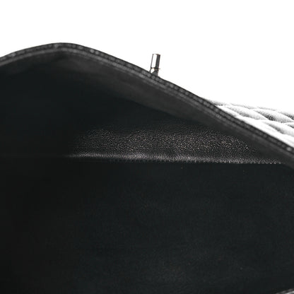 Chanel Caviar Quilted Flap Clutch Black 5 of 7