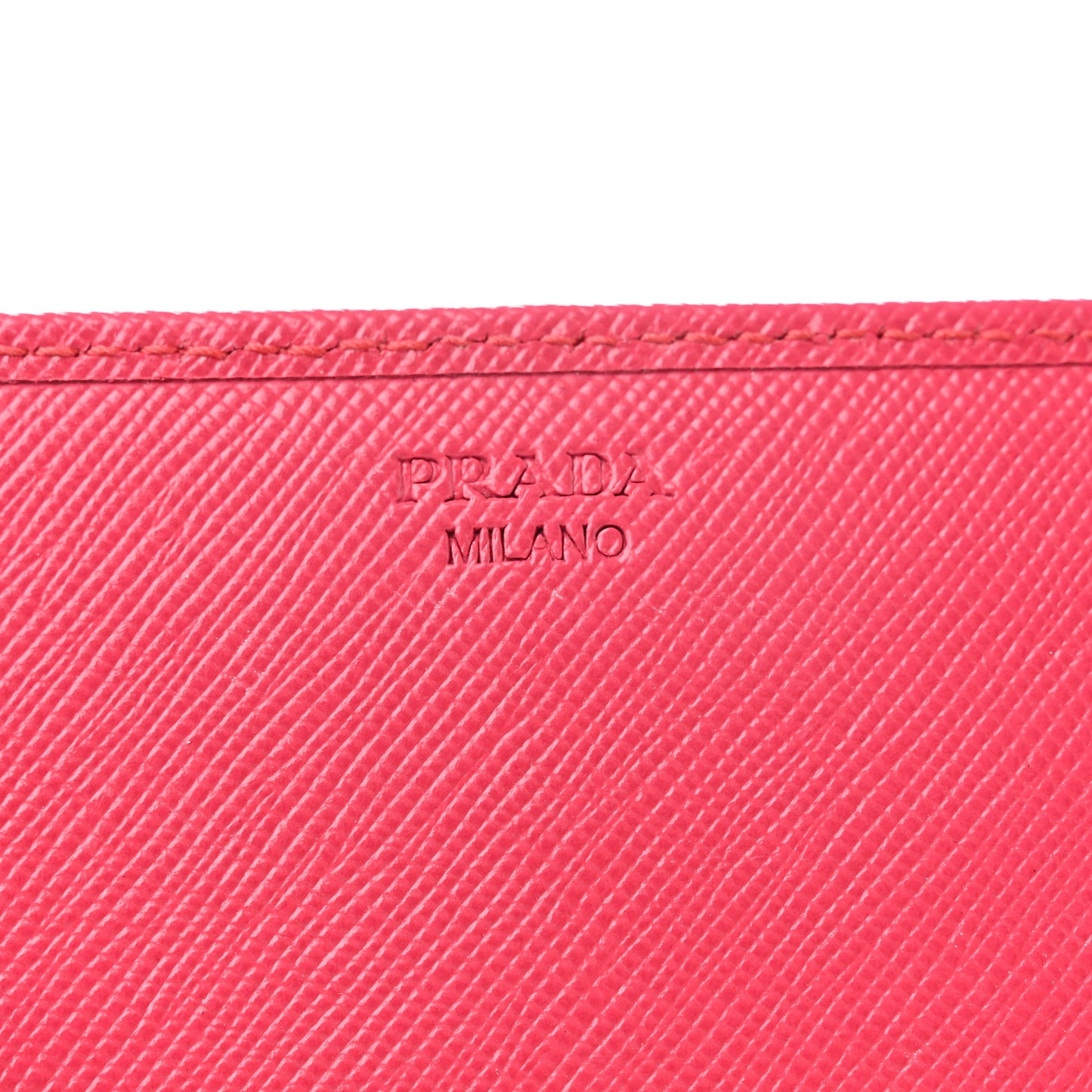 Saffiano Metal Continental Flap Wallet Peonia