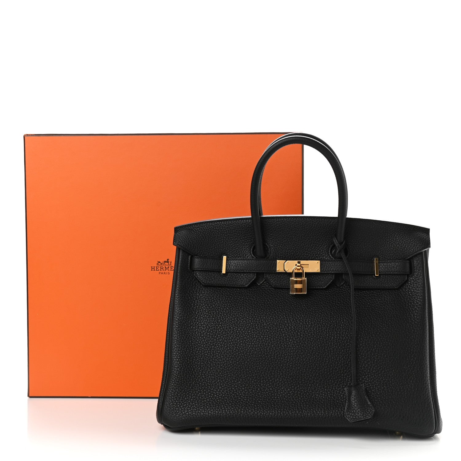 Hermes Togo Birkin 35 Black 10 of 10