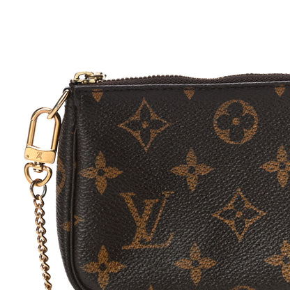 Louis Vuitton Monogram Mini Pochette Accessories 8 of 12