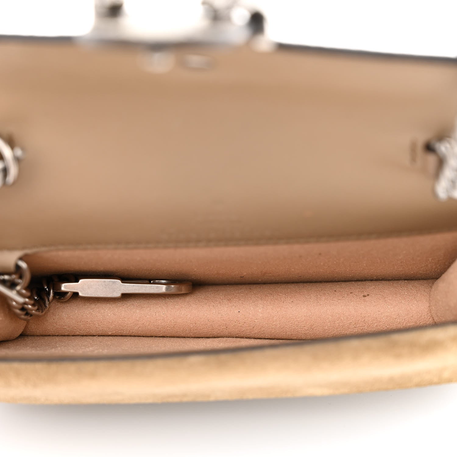 Gucci GG Supreme Monogram Super Mini Dionysus Shoulder Bag Taupe 5 of 10