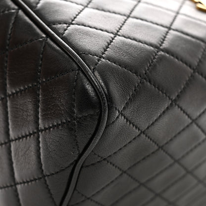 Saint Laurent Lambskin Quilted Gaby Vanity Case Black 8 of 8