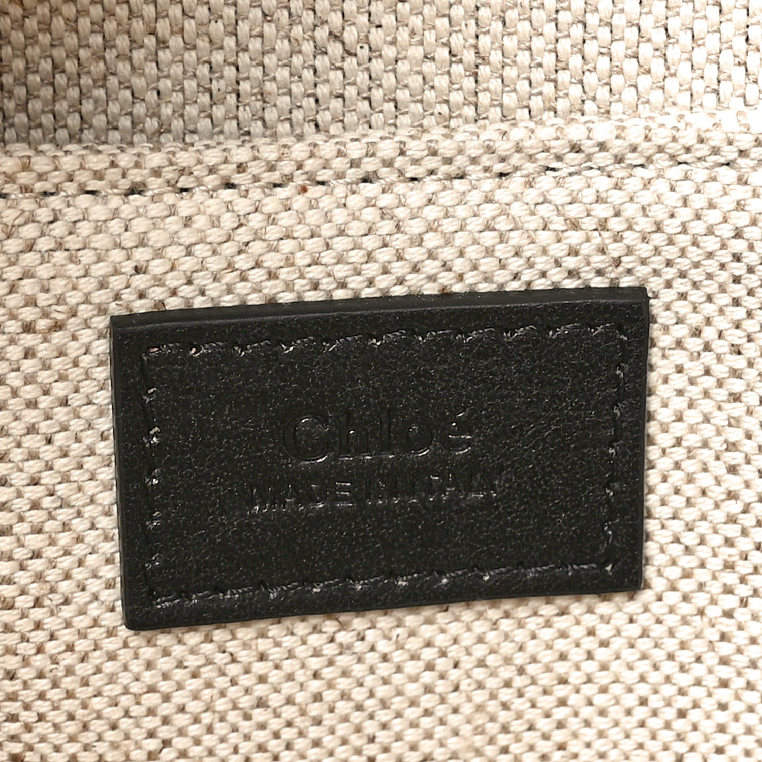 Chloe Natural Shiny Calfskin Large Paraty 24 Bag Black 7 of 8