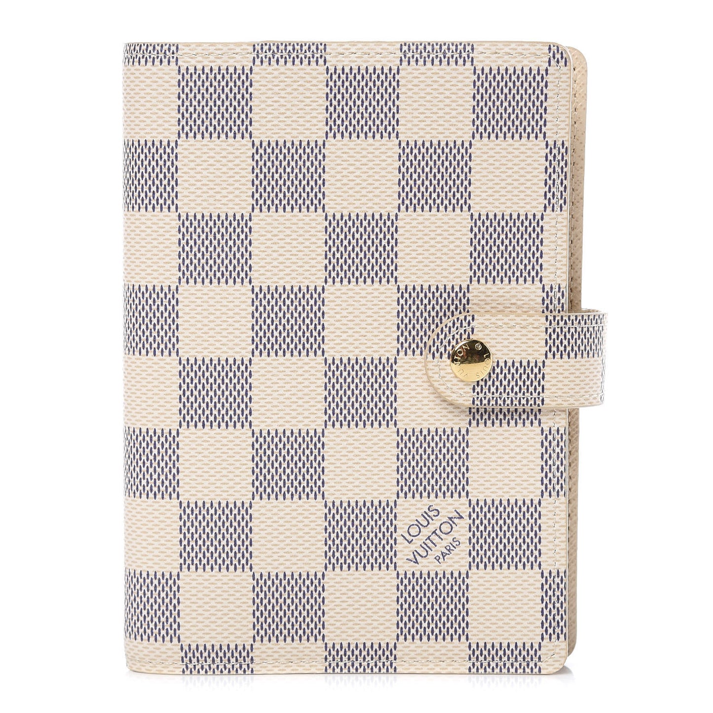 Damier Azur Small Ring Agenda Cover