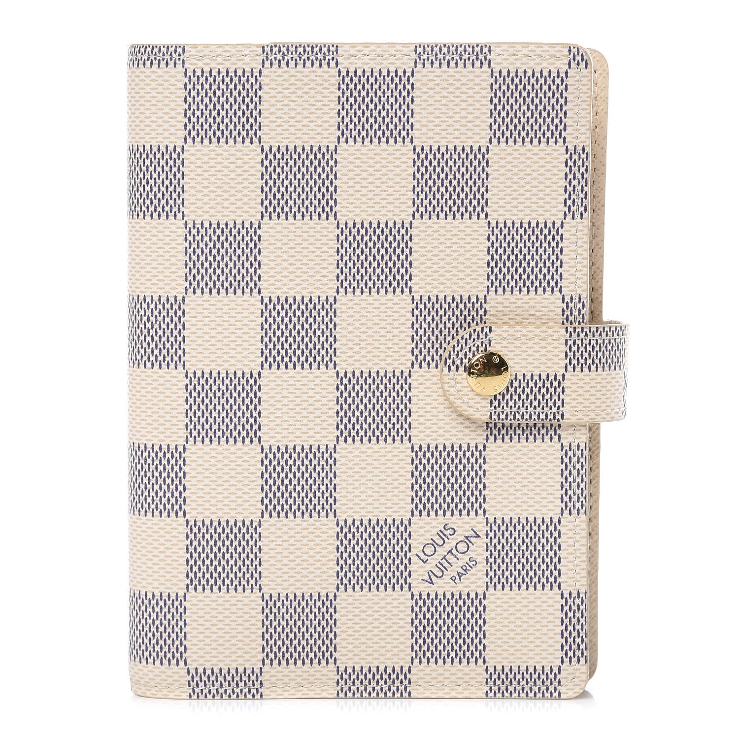 Louis Vuitton Damier Azur Small Ring Agenda Cover 1 of 7