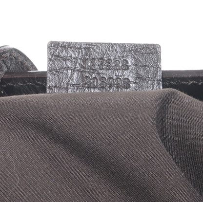 Gucci Monogram Hasler Shoulder Bag Ebony 7 of 7