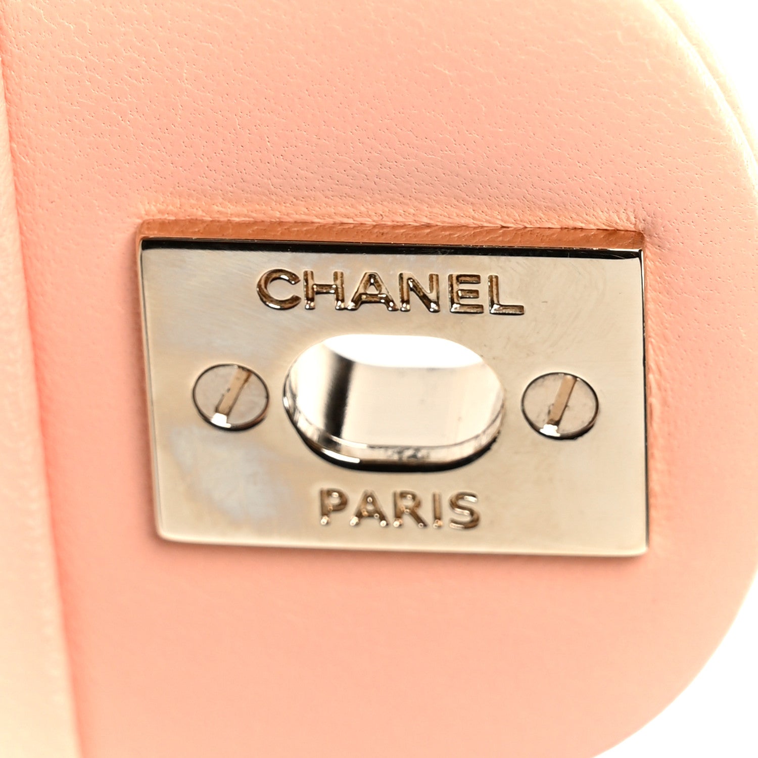 Chanel Lambskin Quilted Mini Square Flap Light Pink 7 of 11