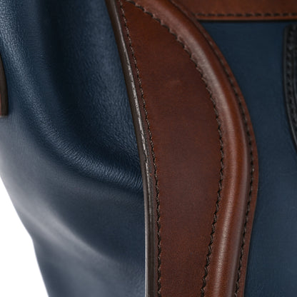Celine Smooth Calfskin Mini Bi-Color Luggage Navy 11 of 13