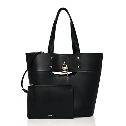 Chloe Smooth Grained Calfskin Medium Aby Tote Black 3 of 12