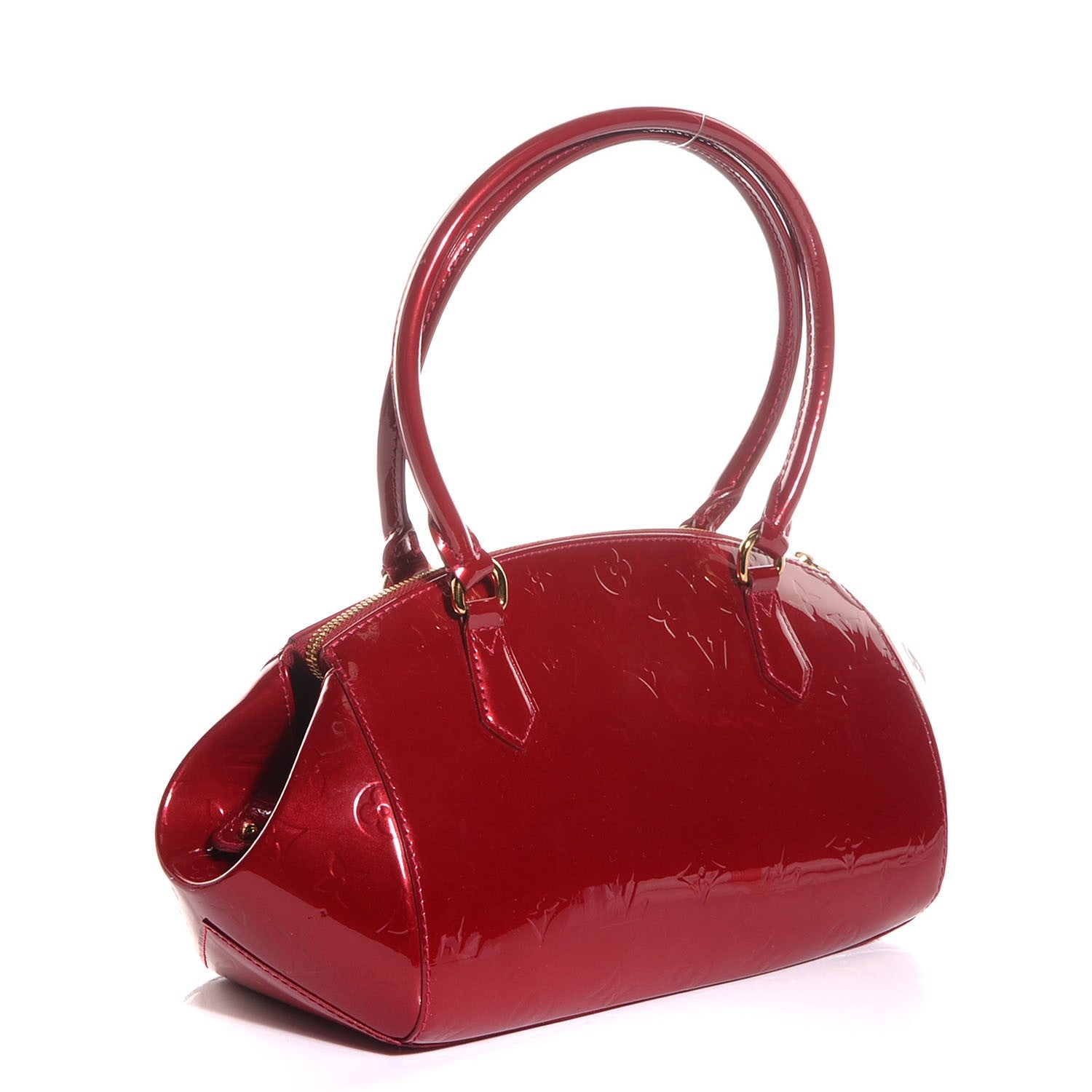 Louis Vuitton Vernis Sherwood PM Pomme D'Amour 3 of 7