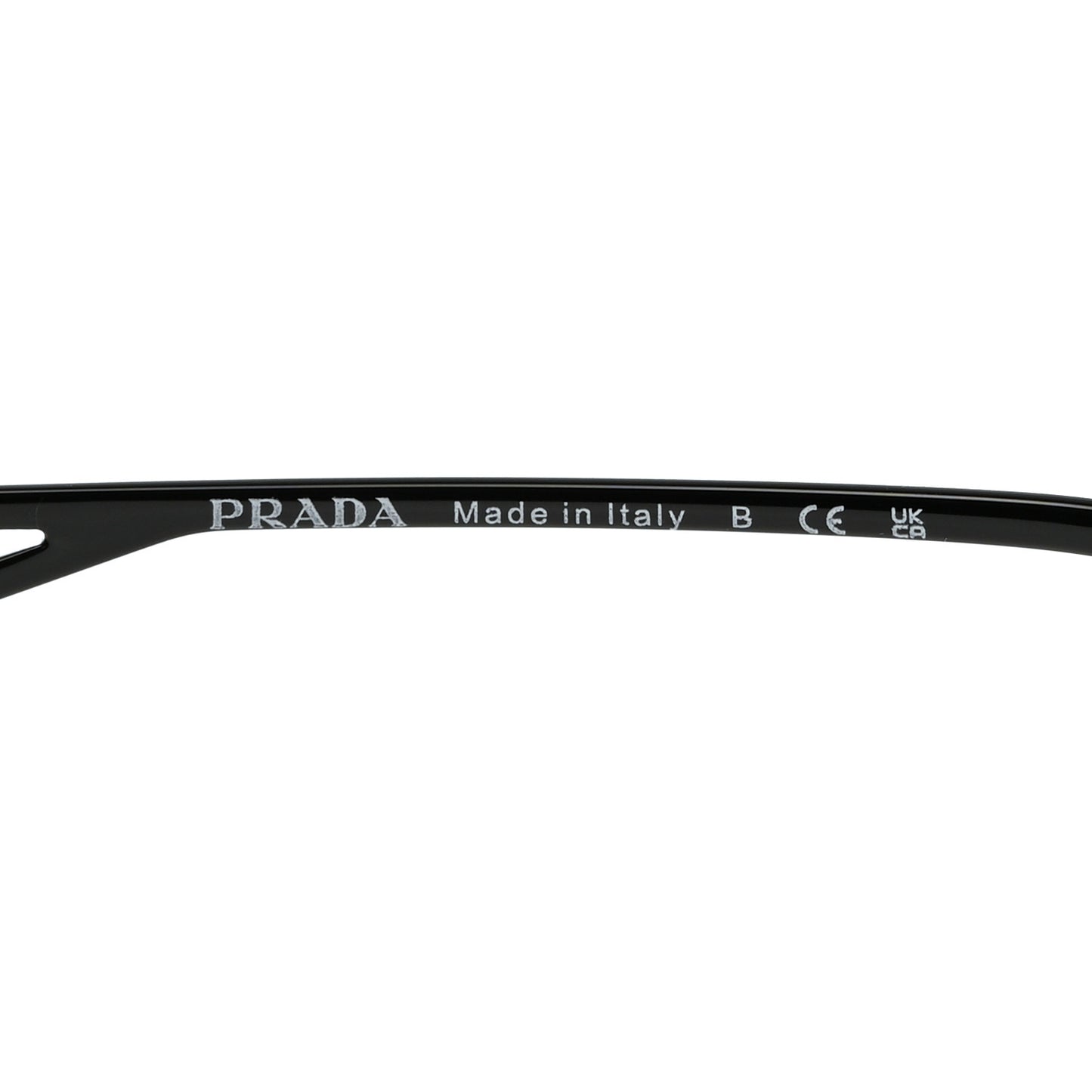 Acetate Sunglasses SPR 14Y Black Slate Gray