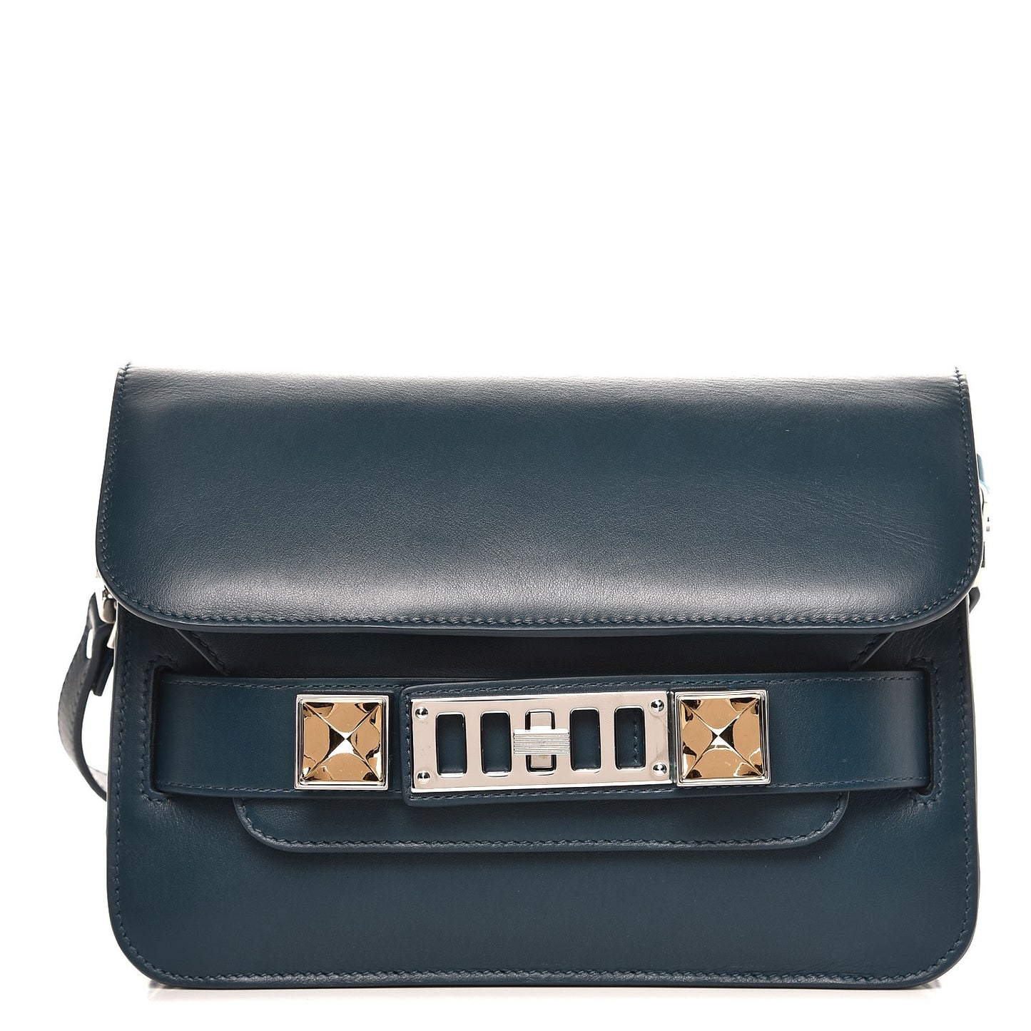 Calfskin Mini PS11 Classic Shoulder Bag Night Club