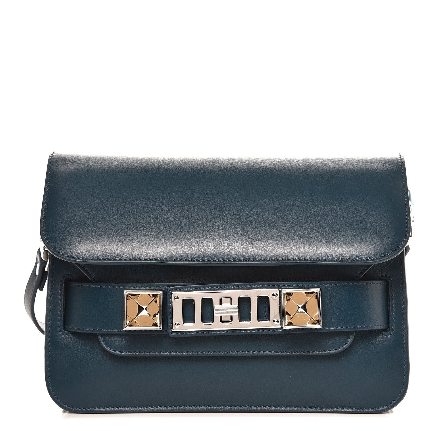 Proenza Schouler Calfskin Mini PS11 Classic Shoulder Bag Night Club 1 of 7