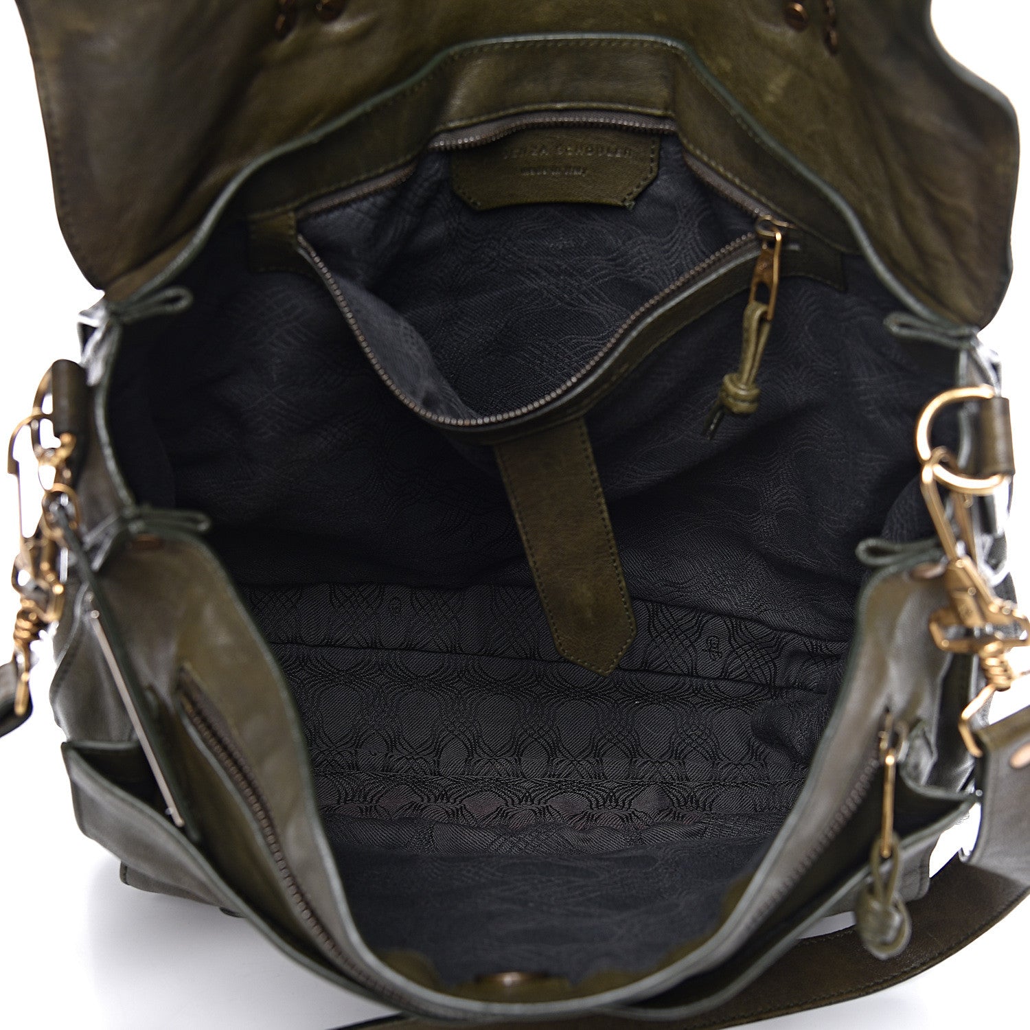 Proenza Schouler Lambskin Large PS1 Satchel Military 5 of 12