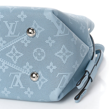 Louis Vuitton Calfskin Reverse Mahina Bella Horizon Blue 8 of 9