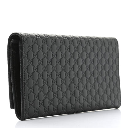 Gucci Soft Microguccissima Continental Wallet Black 3 of 7