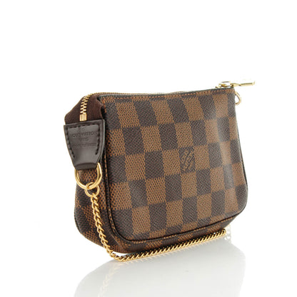 Louis Vuitton Damier Ebene Mini Pochette Accessories 3 of 7
