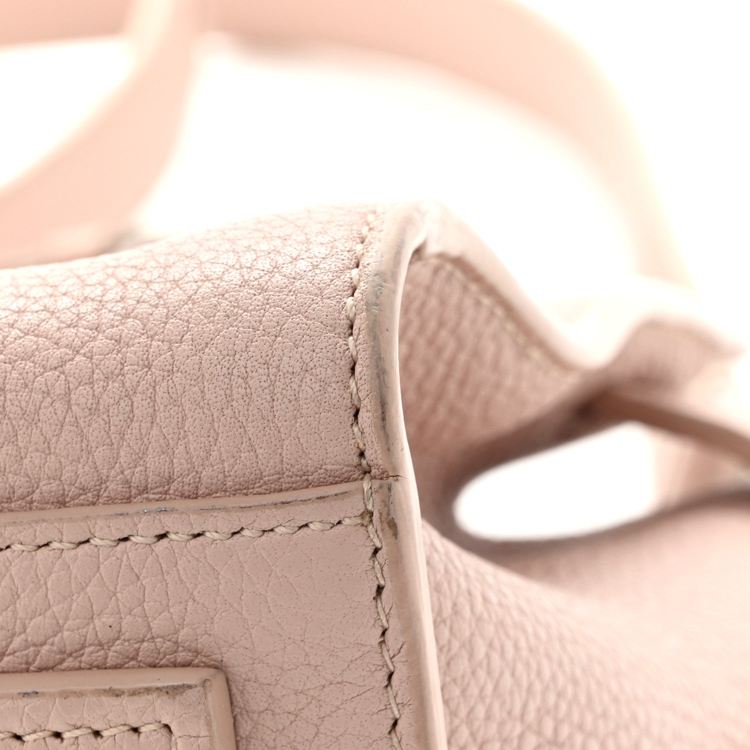 Saint Laurent Grained Calfskin Nano Supple Sac De Jour Marble Pink 11 of 16