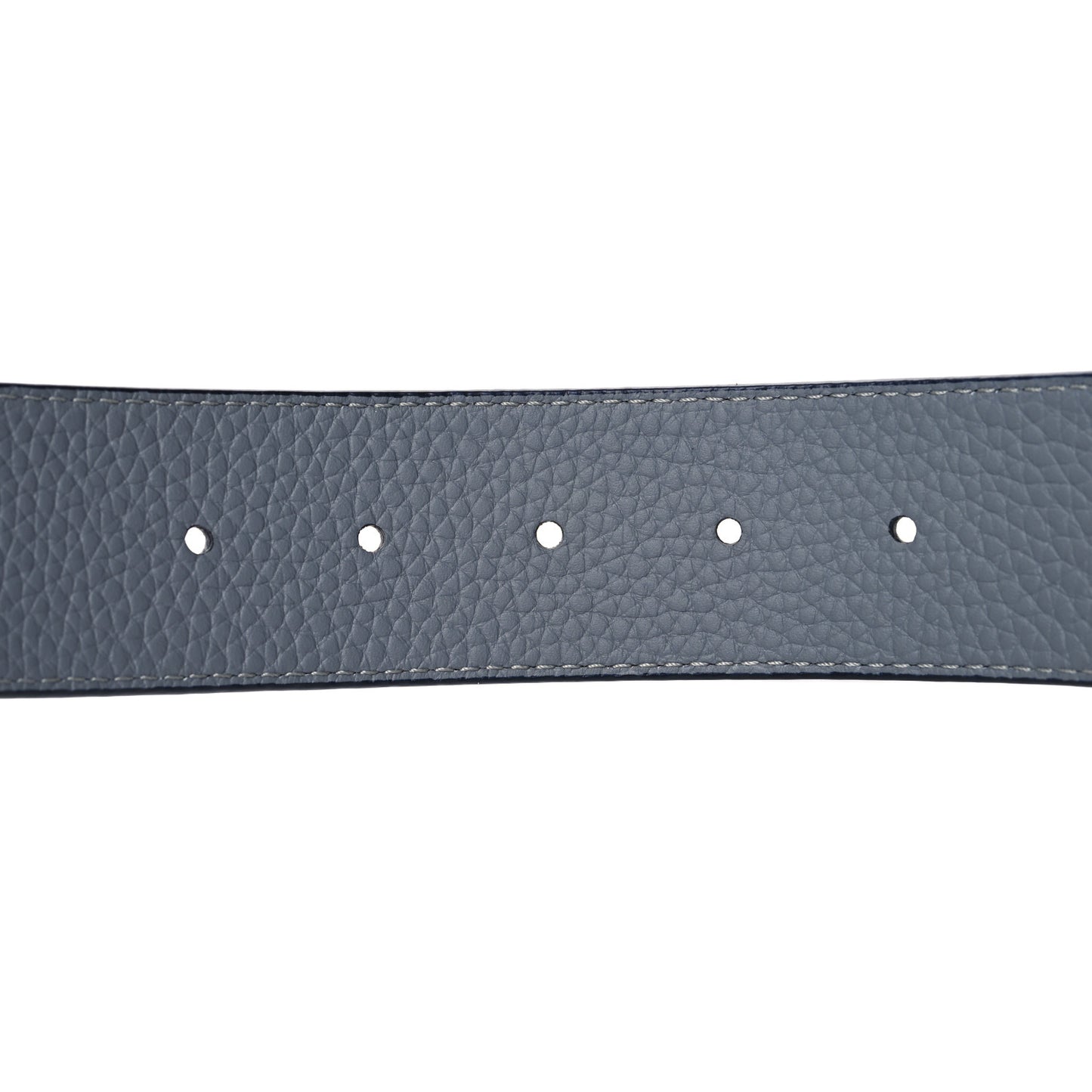 Taurillon Calfskin 30mm LV Initiales Reversible Belt 90 36 Navy
