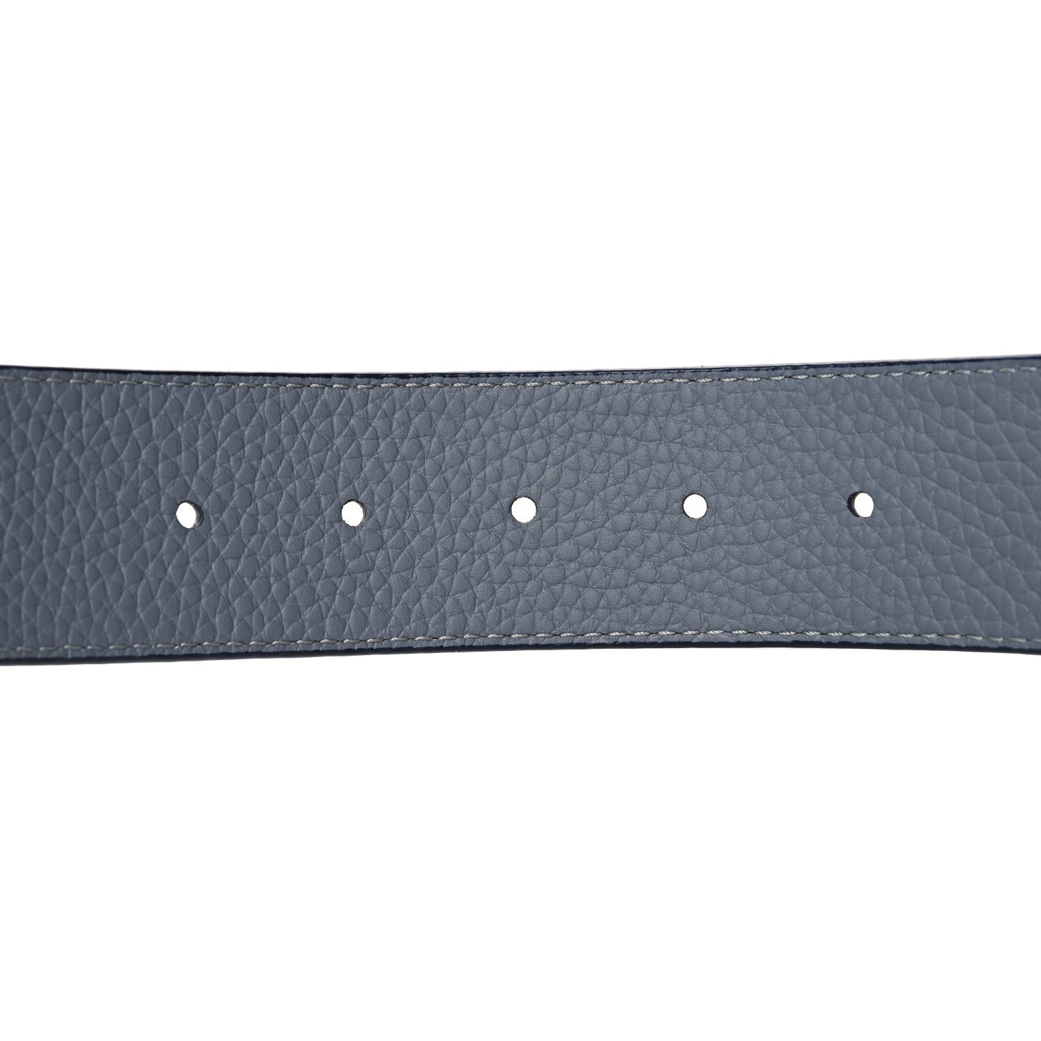 Louis Vuitton Taurillon Calfskin 30mm LV Initiales Reversible Belt 90 36 Navy 4 of 5