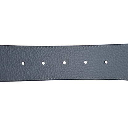 Louis Vuitton Taurillon Calfskin 30mm LV Initiales Reversible Belt 90 36 Navy 4 of 5
