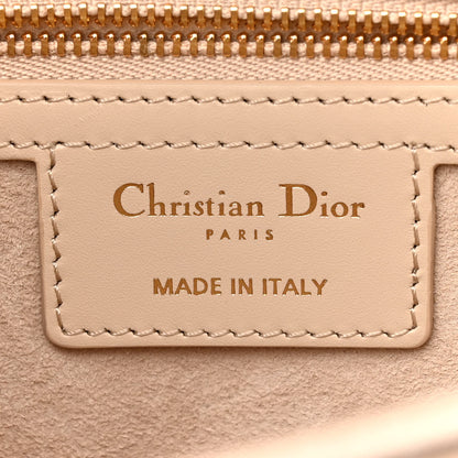 Christian Dior Calfskin CD Signature Flap Crossbody Caramel Beige 7 of 13