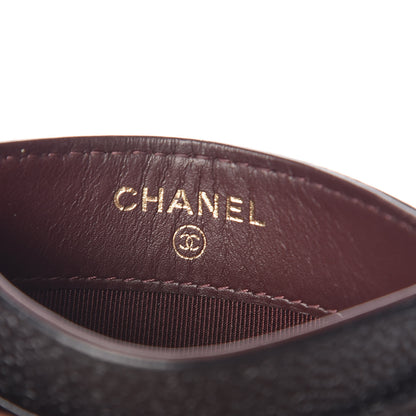 Chanel Caviar Quilted Card Holder Black 6 of 10