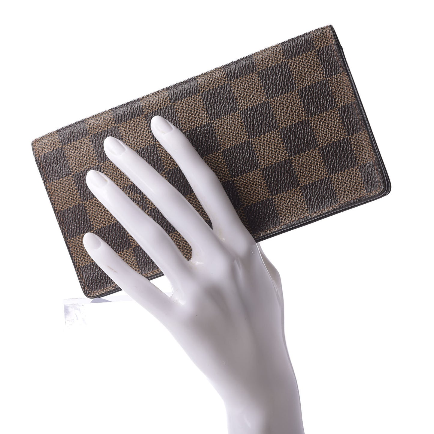 Damier Ebene Porte-Cartes Credit Yen Checkbook Wallet