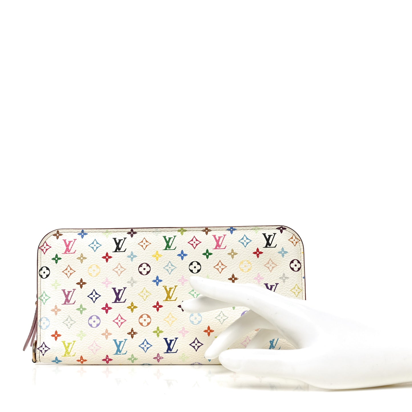 Monogram Multicolor Insolite Wallet White Litchi