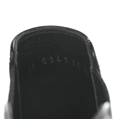 Saint Laurent Calfskin Mens Wyatt Chelsea Boots 39 Black 8 of 9