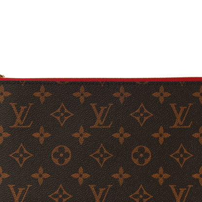 Louis Vuitton Monogram Neverfull MM GM Pochette Cherry 7 of 9