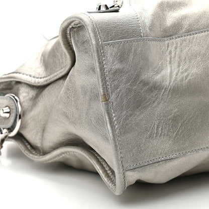 Balenciaga Agneau Classic Silver Hardware City Silver 9 of 10