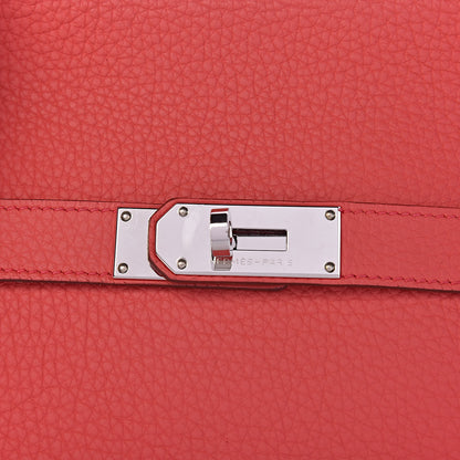 Hermes Taurillon Clemence Jypsiere 34 Bougainvillea 10 of 10