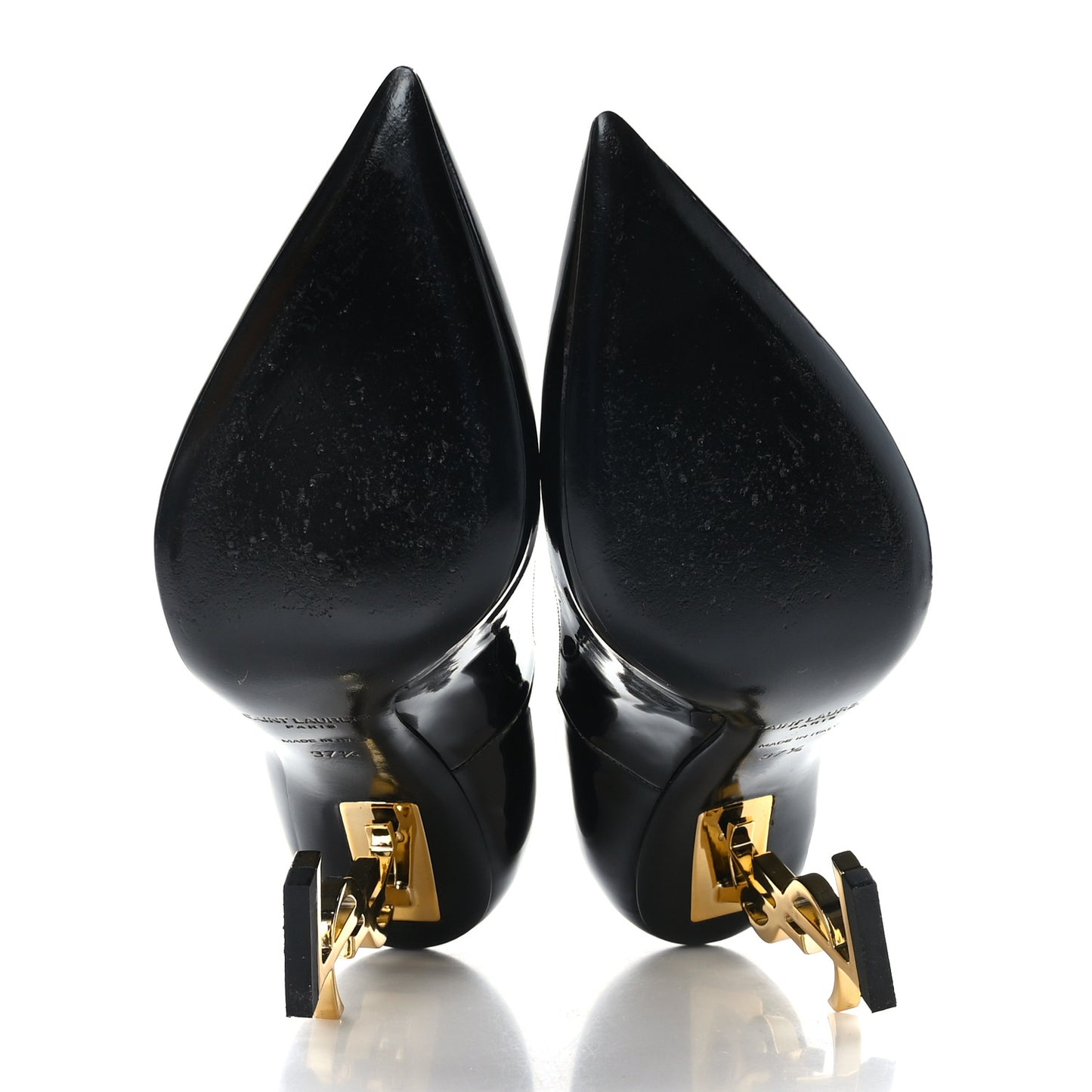 Patent Opyum 110 Pumps 37.5 Black Gold