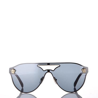 Versace Aviator Sunglasses VE2161 Gold Black 2 of 7