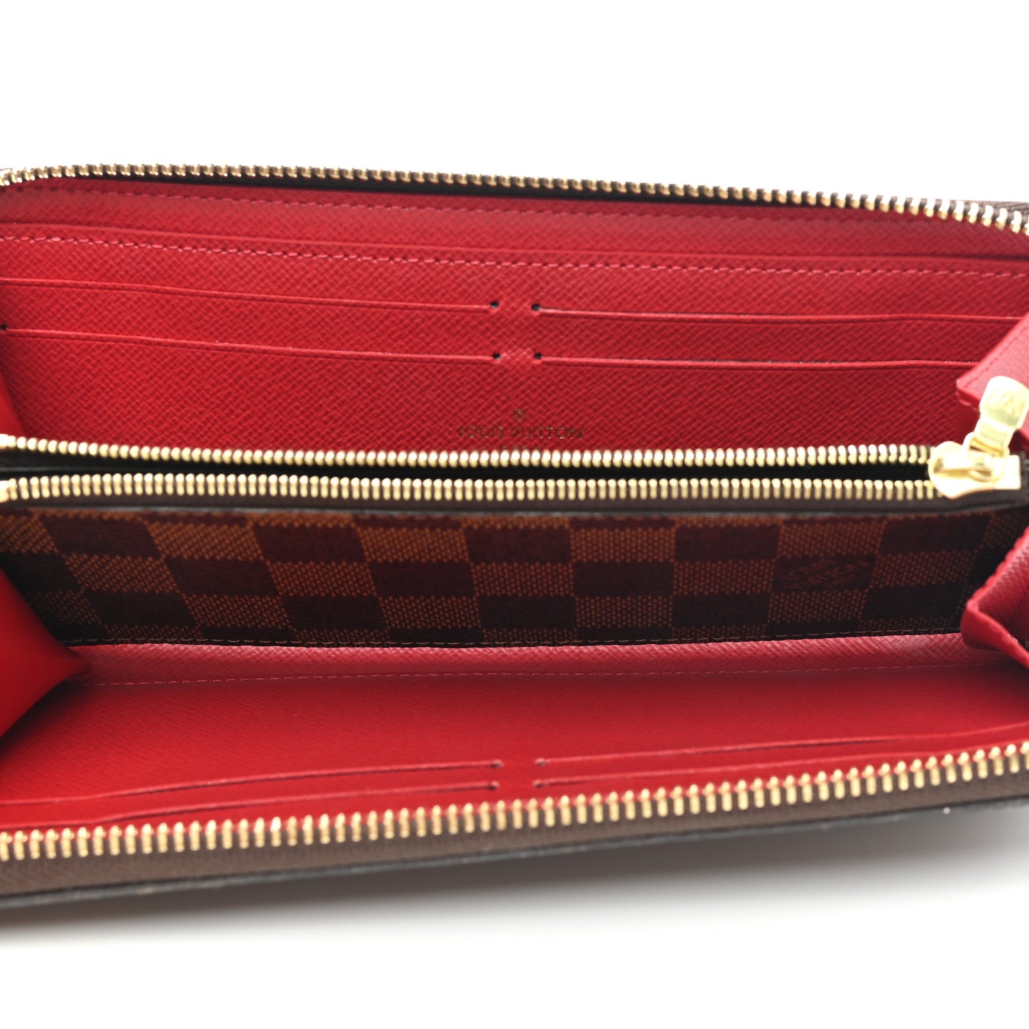 Louis Vuitton Damier Ebene Clemence Wallet 5 of 7