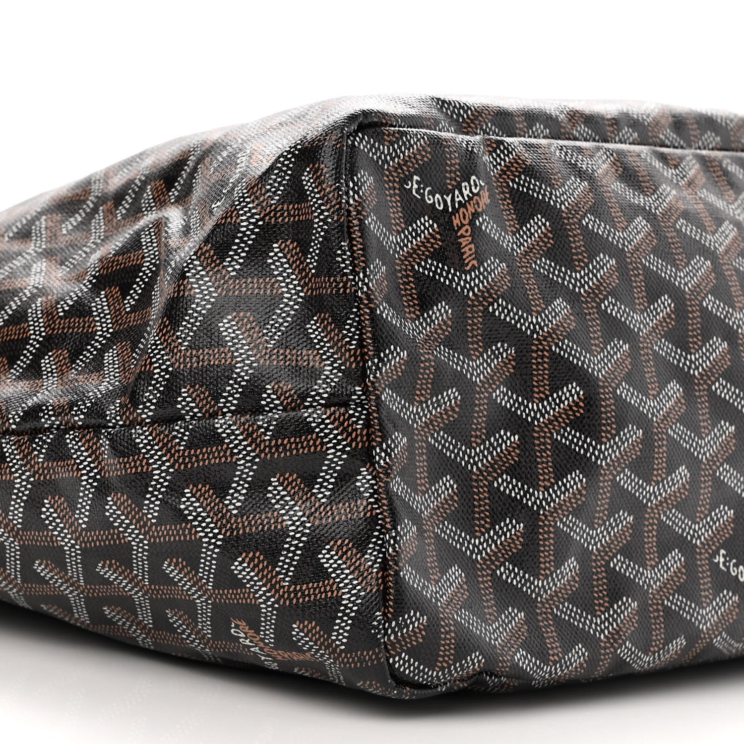 Goyard Goyardine Saint Louis PM Black Gold 11 of 16